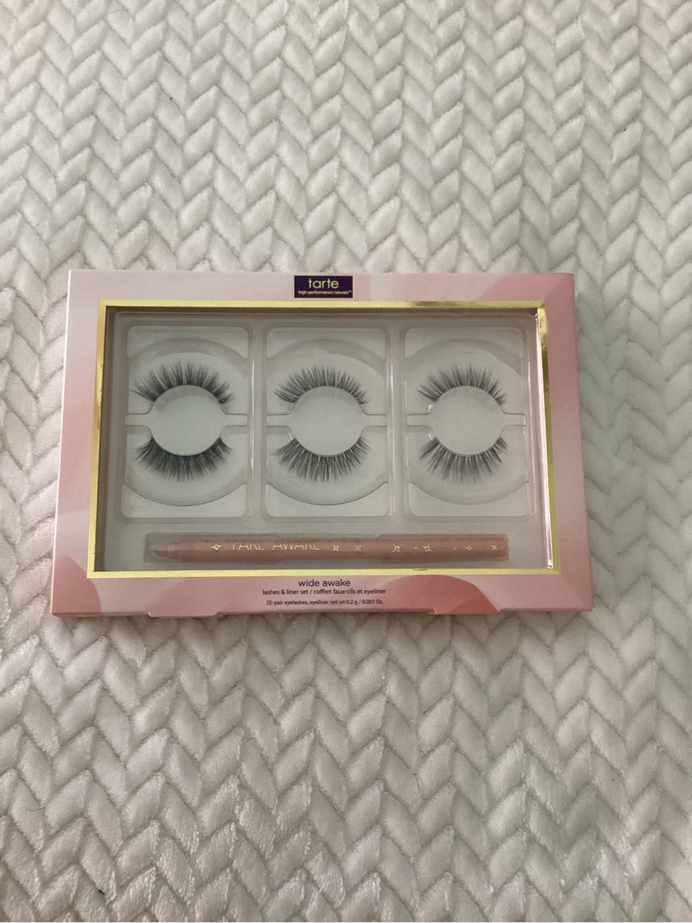 tarte Wide awake lashes and liner set
